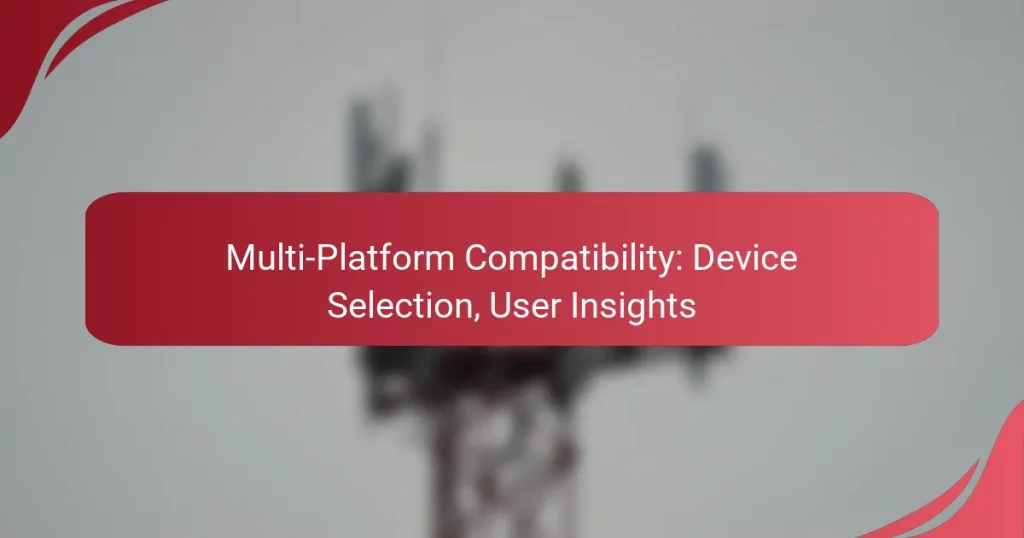 Multi-Platform Compatibility: Device Selection, User Insights